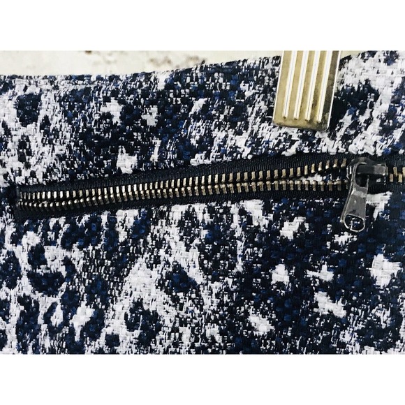 I.CODE by FRENCH IKKS CHEETAH Woven Shorts Zip Pockets Black Blue Gray 3SZ 30 - Picture 3 of 7